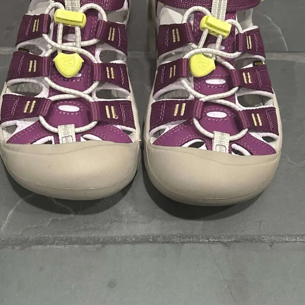 Keen Big Kids Newport H2 Purple Girls Sandals - size 2